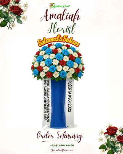 Standing Flower di Pahandut Palangkaraya
